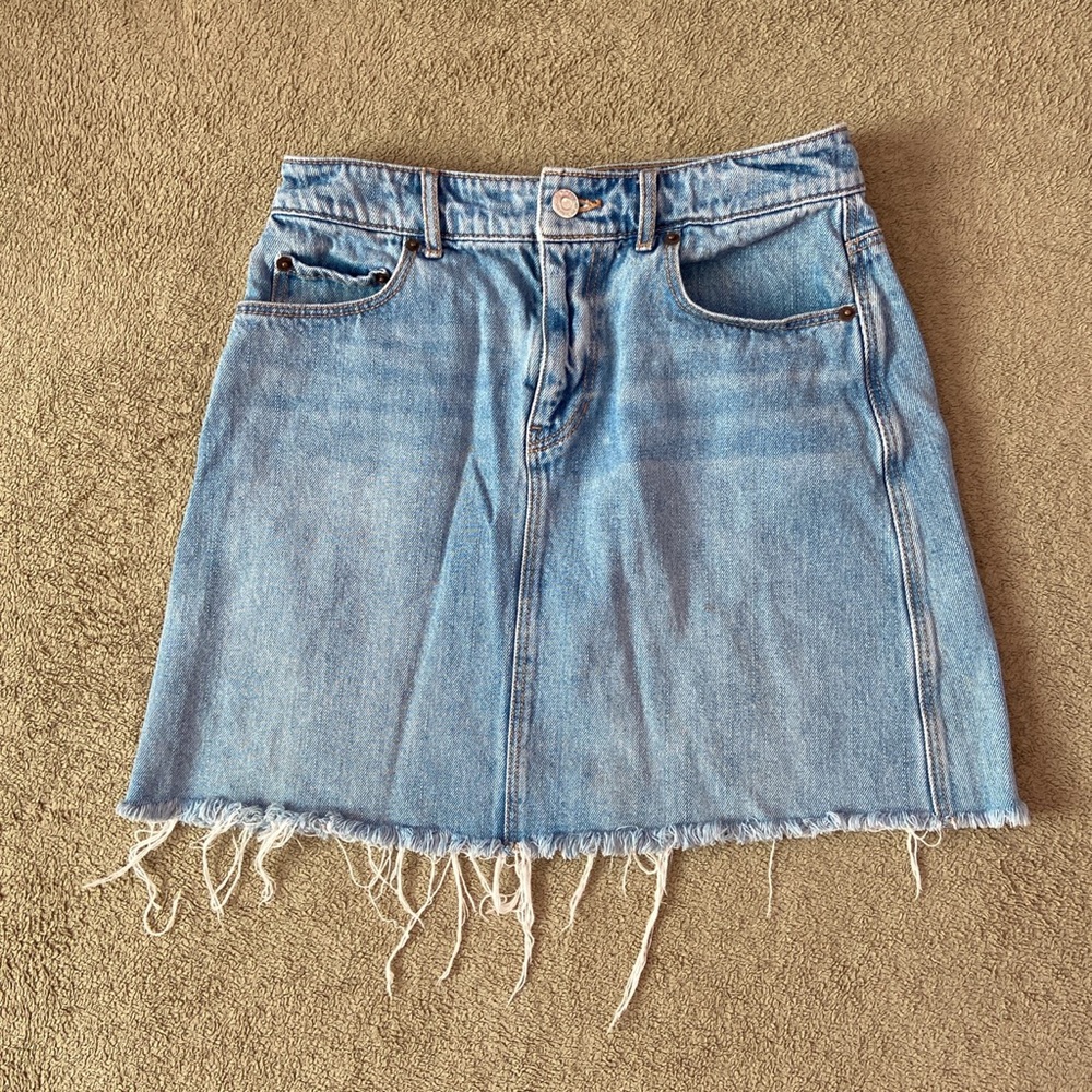 Old Navy A-Line Denim Mini Skirt